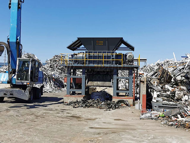 金屬撕碎機能夠有效處理各類金屬廢棄物